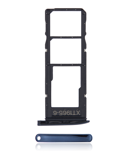 Dual Sim Card Tray Compatible For Motorola Moto G7 (XT1962/2019)/Moto G7 Plus (XT1965-2/2019) (Deep Indigo/Blue)