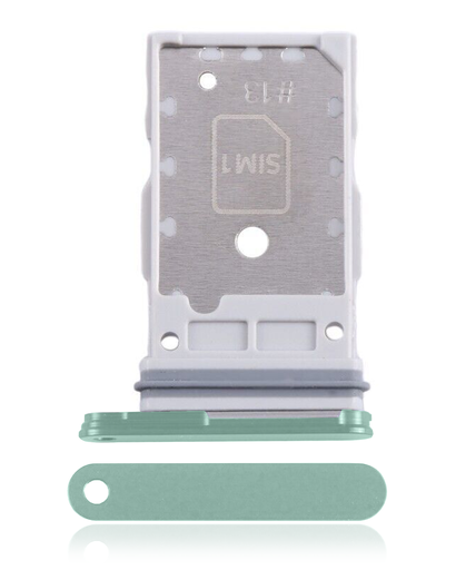 Single Sim Card Tray Compatible For Samsung Galaxy S24 5G / S24 Plus 5G (Jade Green)