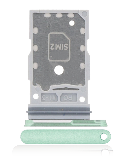 Dual Sim Card Tray Compatible For Samsung Galaxy S24 5G / S24 Plus 5G (Jade Green)