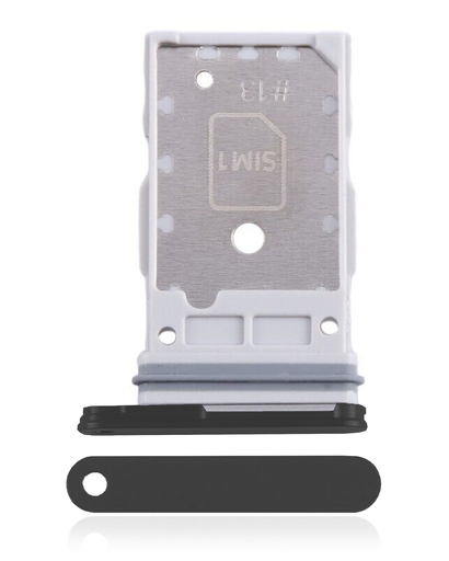 Single Sim Card Tray Compatible For Samsung Galaxy S24 5G / S24 Plus 5G (Onyx Black)