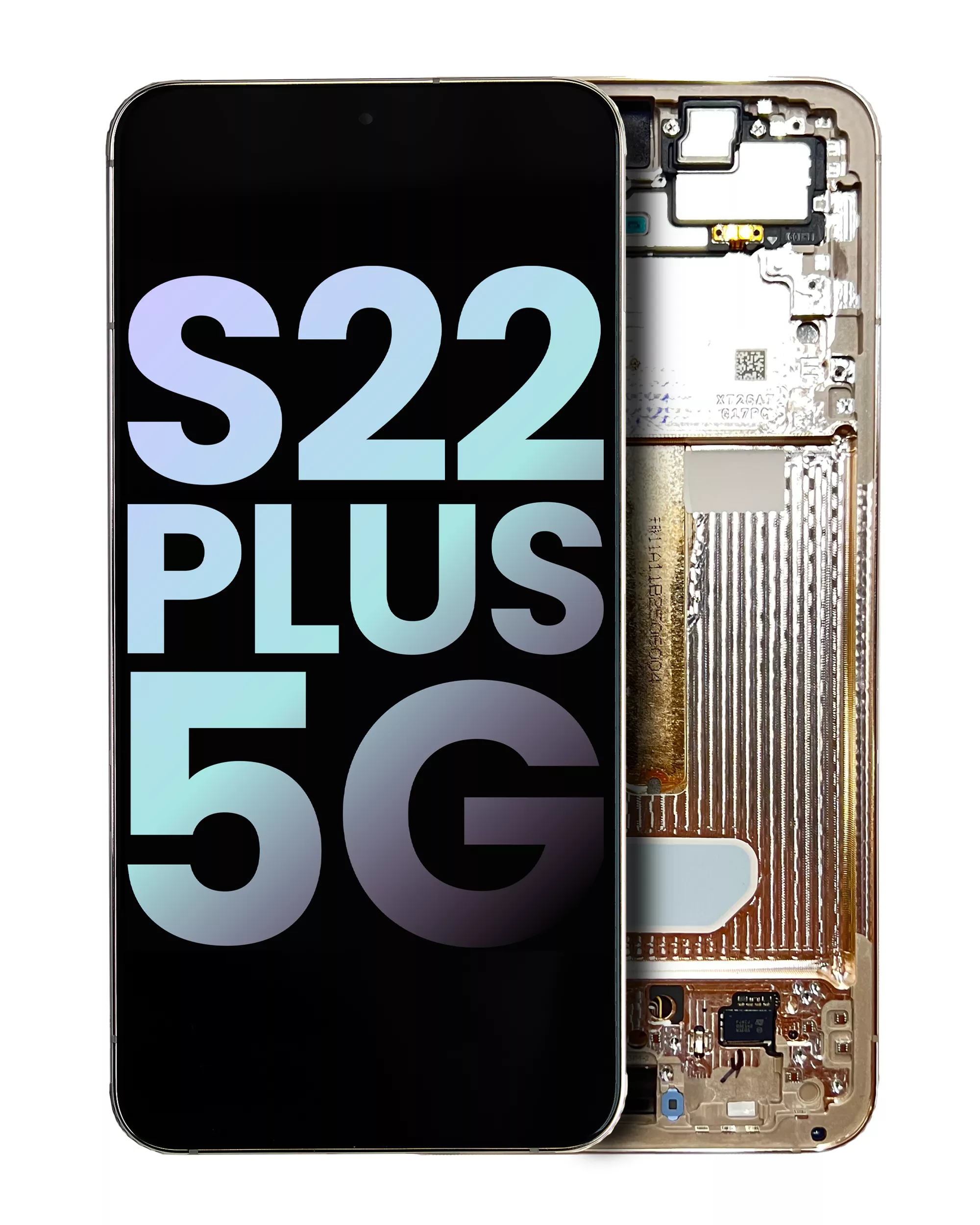 OLED Assembly With Frame Compatible For Samsung Galaxy S22 Plus 5G (Service Pack) (Violet)