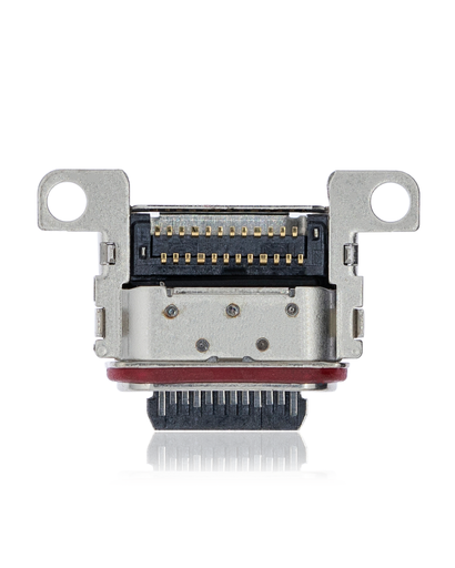 Charging Port Only Compatible For Samsung Galaxy S21 5G / S21 Plus 5G / S21 Ultra 5G / S21 FE 5G / S22 5G / S22 Plus 5G / S22 Ultra 5G / S23 5G / S23 Plus 5G / S23 Ultra 5G (Soldering Required) (10 Pack)