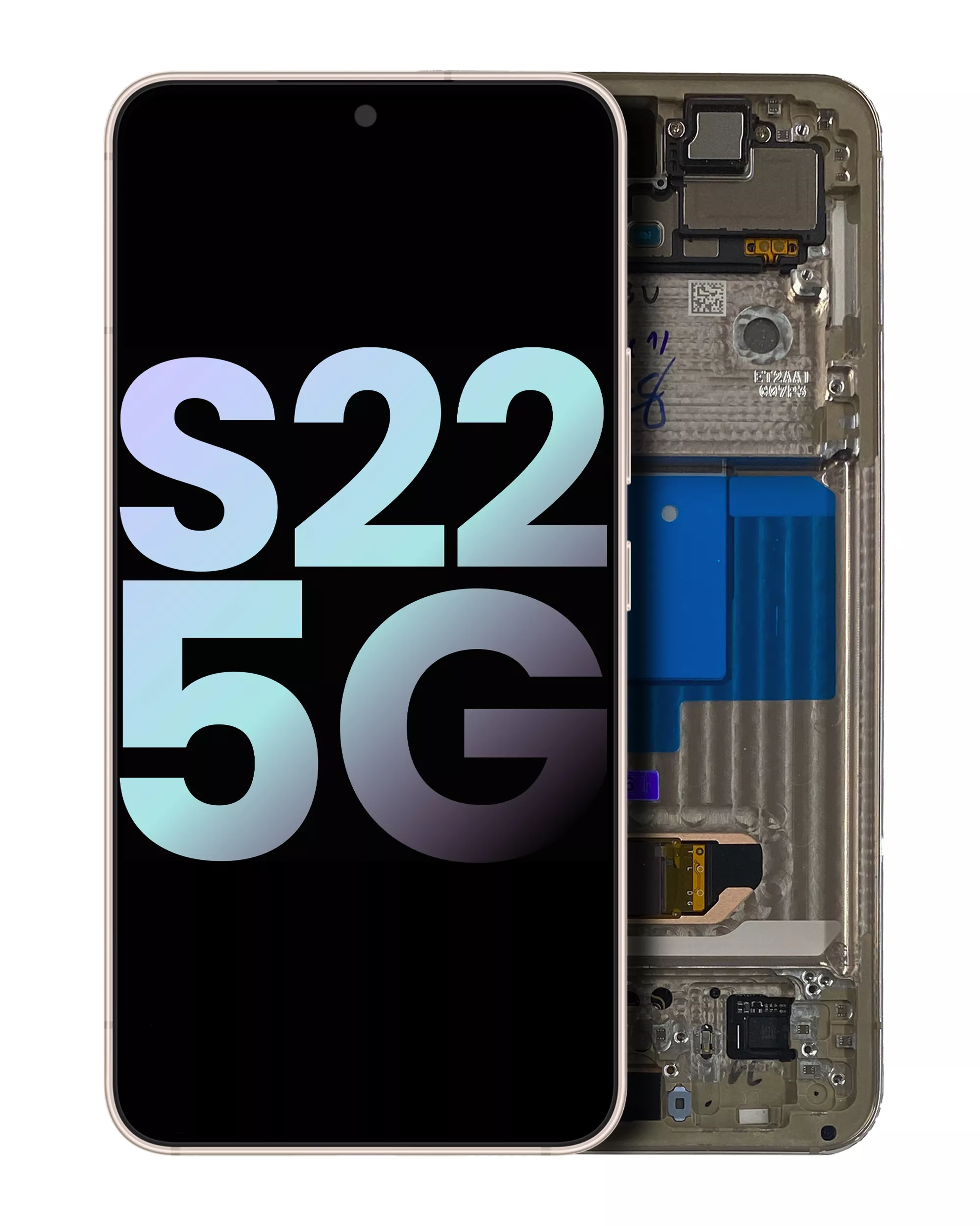 OLED Assembly With Frame Compatible For Samsung Galaxy S22 5G (Service Pack) (Violet)