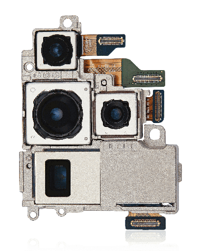 Back Camera Assembly (Wide &amp; Periscope &amp; Ultra Wide &amp; Telephoto) Compatible For Samsung Galaxy S22 Ultra 5G