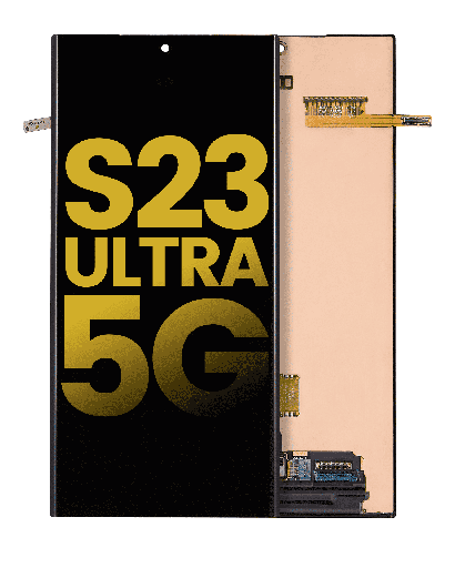 OLED Assembly Without Frame Compatible For Samsung Galaxy S23 Ultra 5G (US &amp; International) (Refurbished) (All Colors)