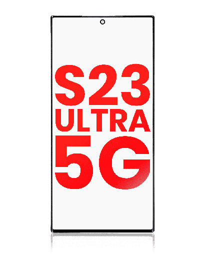 2 in 1 Front Glass With OCA Pre-Installed Compatible For Samsung Galaxy S23 Ultra 5G