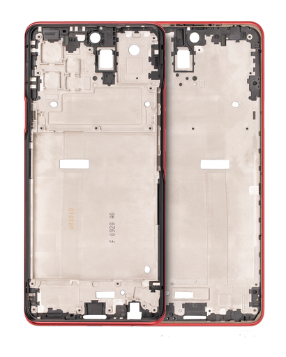 LCD Frame Compatible For LG Q92 5G / Q920 (Red)