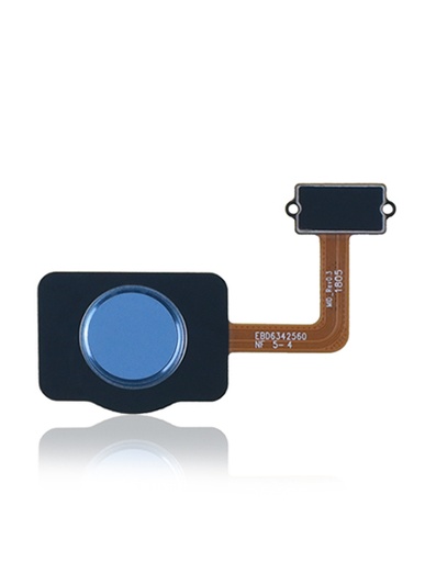 Fingerprint Reader With Flex Cable Compatible For LG Q7 Alpha / Q7 Plus (Light Blue)