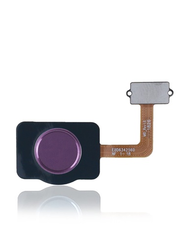 Fingerprint Reader With Flex Cable Compatible For LG Q7 Alpha / Q7 Plus (Lavender Violet)