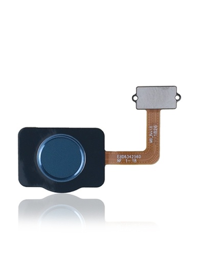 Fingerprint Reader With Flex Cable Compatible For LG Q7 Alpha / Q7 Plus (Moroccan Blue)