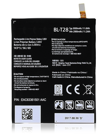 Replacement Battery Compatible For LG Q8 (H970) (BL-T28)