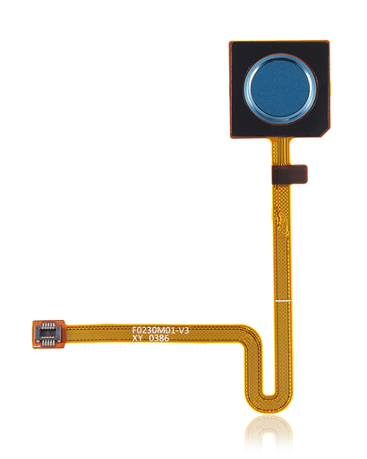 Fingerprint Reader With Flex Cable Compatible For LG Q60 (New Moroccan Blue)