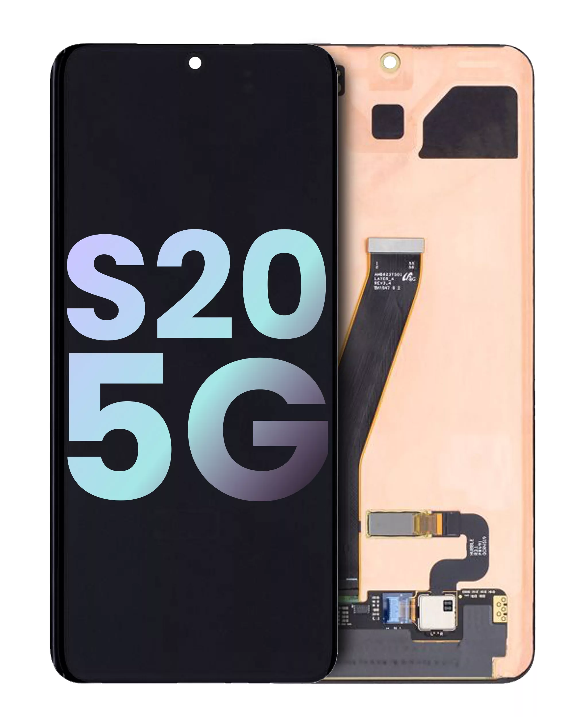 OLED Assembly Without Frame Compatible For Samsung Galaxy S20 5G (Compatible For All Carriers) (Service Pack) (All Colors)