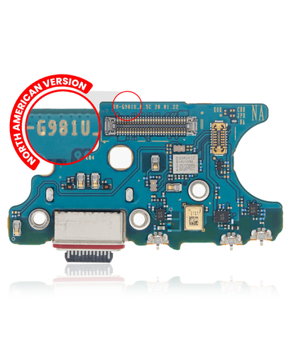 Charging Port With Board Compatible For Samsung Galaxy S20 (US Version)