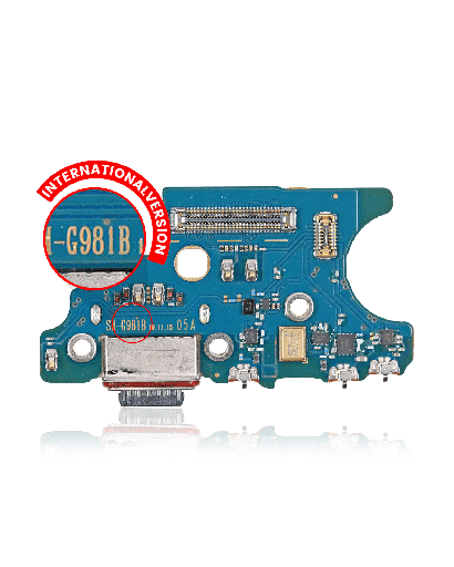 Charging Port With Board Compatible For Samsung Galaxy S20 (International Version)