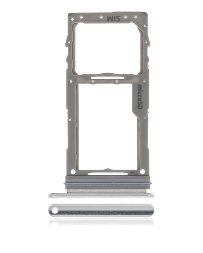 Single Sim Card Tray Compatible For Samsung Galaxy S10 Lite (Prism White)