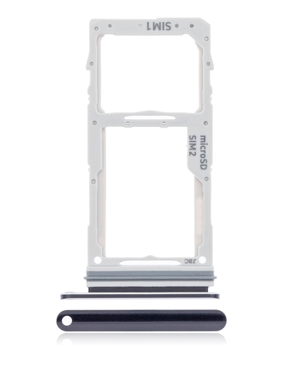 Dual Sim Card Tray Compatible For Samsung Galaxy S10 Lite (Prism Black)