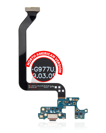 Charging Port With Flex Cable Compatible For Samsung Galaxy S10 5G (G977U) (US Version)