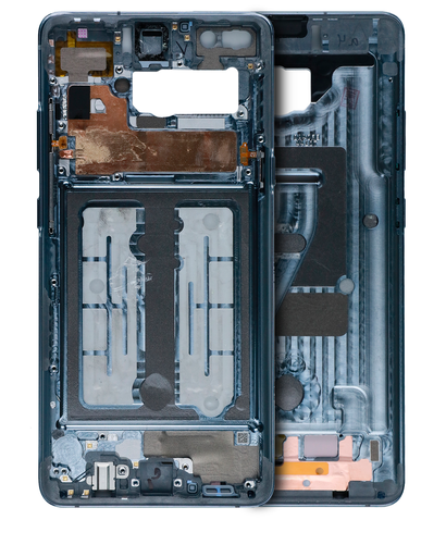 Mid-Frame Housing Compatible For Samsung Galaxy S10 5G (With Small Parts) (Majestic Black)