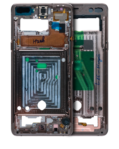 Mid-Frame Housing Compatible For Samsung Galaxy S10 5G (With Small Parts) (Royal Gold)