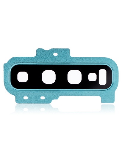 Back Camera Lens With Cover Bezel Ring Compatible For Samsung Galaxy S10 Plus (Prism Green)