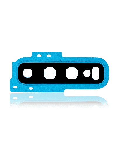 Back Camera Lens With Cover Bezel Ring Compatible For Samsung Galaxy S10 (Prism Blue)