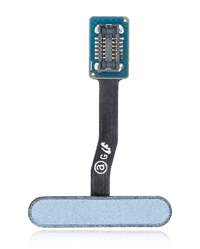 Power &amp; Fingerprint Reader With Flex Cable Compatible For Samsung Galaxy S10E (Prism Blue)