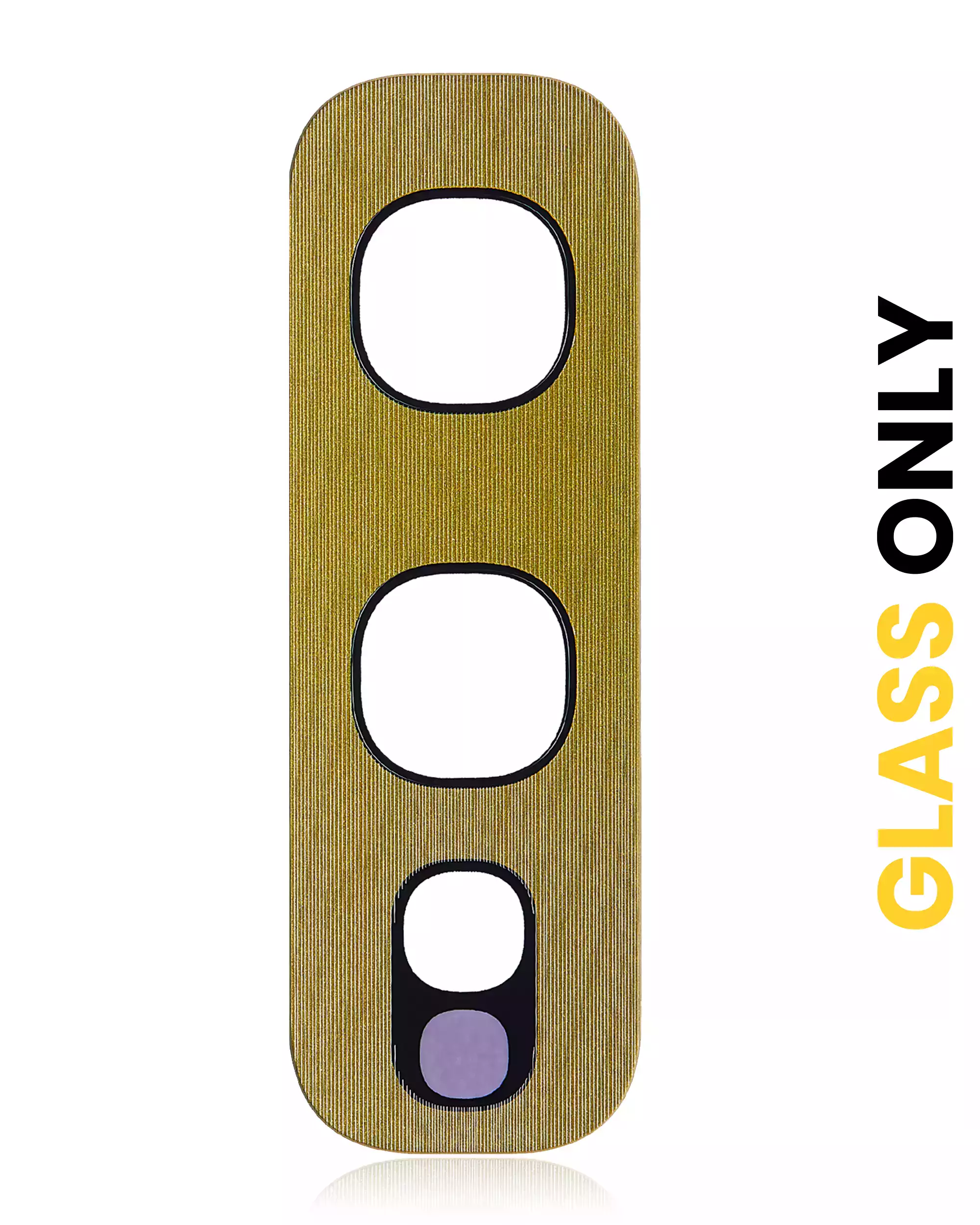 Back Camera Lens (Glass Only) With Adhesive Compatible For Samsung Galaxy S10E (Canary Yellow) (10 Pack)