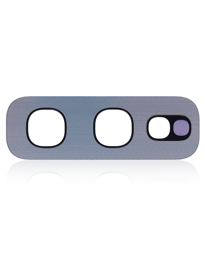 Back Camera Lens (Glass Only) With Adhesive Compatible For Samsung Galaxy S10E (Silver) (10 Pack)