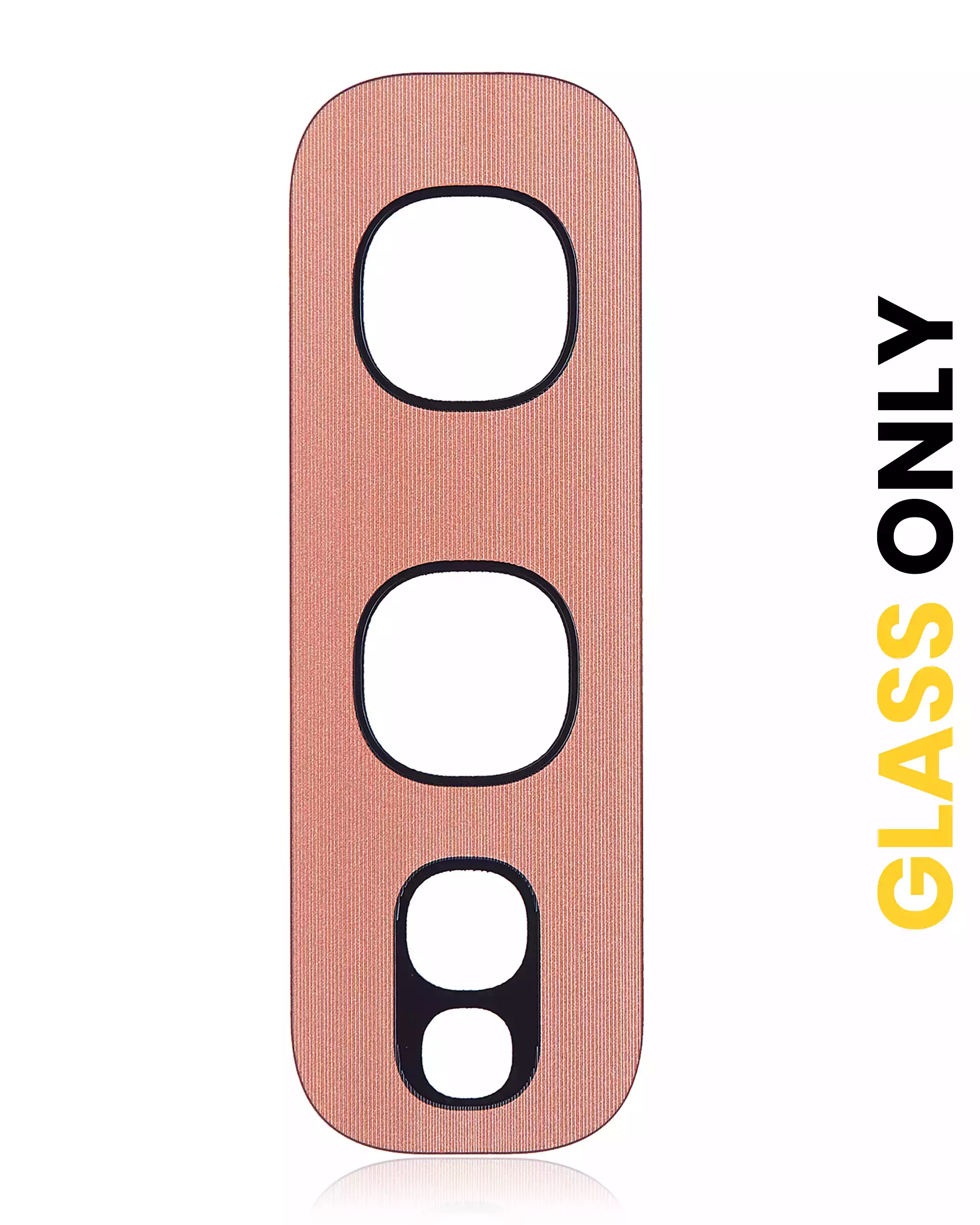 Back Camera Lens (Glass Only) With Adhesive Compatible For Samsung Galaxy S10E (Flamingo Pink) (10 Pack)