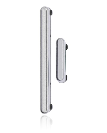 Hard Buttons (Power / Volume / Bixby) Compatible For Samsung Galaxy S10E (Prism White)