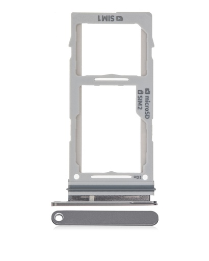 Dual Sim Card Tray Compatible For Samsung Galaxy S10e (Prism Black)