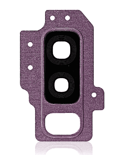 Back Camera Lens With Bracket / Bezel Compatible For Samsung Galaxy S9 Plus (Purple)