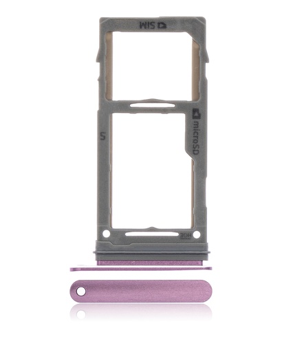 Single Sim Card Tray Compatible For Samsung Galaxy S9 / S9 Plus (Lilac Purple)