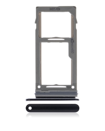 Single Sim Card Tray Compatible For Samsung Galaxy S9 / S9 Plus (Midnight Black)