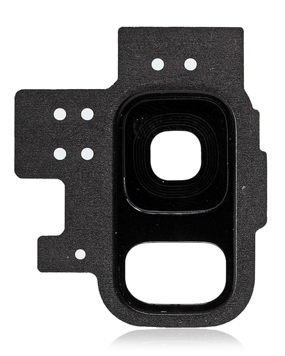 Back Camera Lens With Bracket / Bezel Compatible For Samsung Galaxy S9 (Midnight Black)