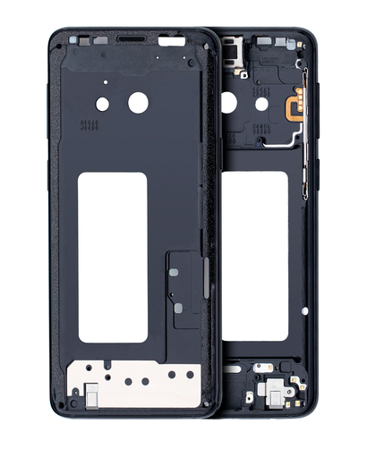 Mid-Frame Housing Compatible For Samsung Galaxy S9 (With SmallParts) (Midnight Black Frame)