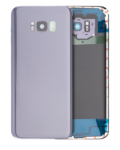 Back Cover Glass Compatible For Samsung Galaxy S8 Plus (Used OEM Pull: Grade B/C) (Orchid Gray)