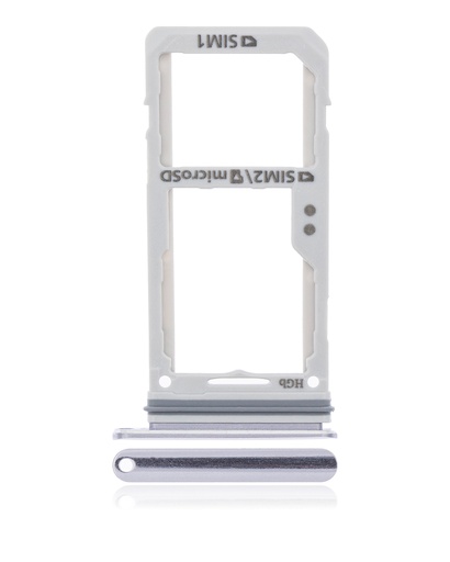 Dual Sim Card Tray Compatible For Samsung Galaxy S8 / S8 Plus (Orchid Gray)