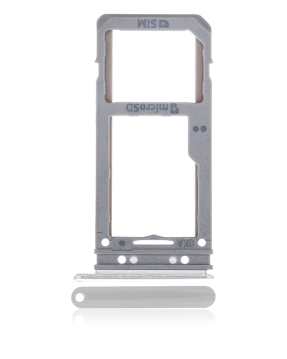 Single Sim Card Tray Compatible For Samsung Galaxy S8 / S8 Plus (Arctic Silver)