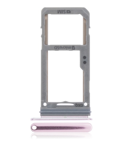 Single Sim Card Tray Compatible For Samsung Galaxy S8 / S8 Plus (Rose Pink)