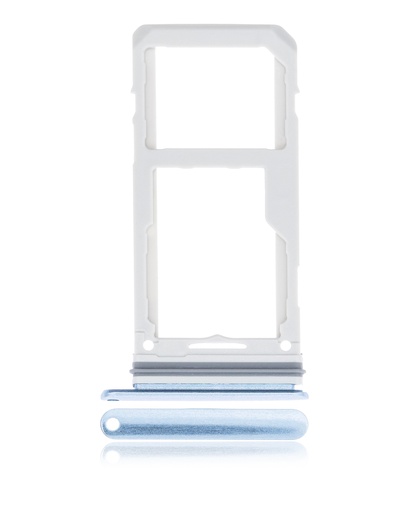Dual Sim Card Tray Compatible For Samsung Galaxy S8 / S8 Plus (Coral Blue)