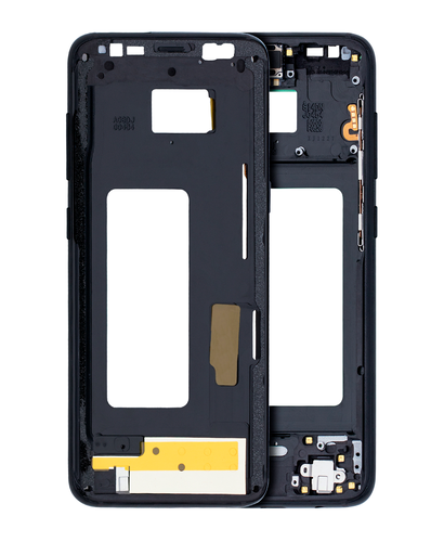 Mid-Frame Housing Compatible For Samsung Galaxy S8 (With Small Parts) (Midnight Black)