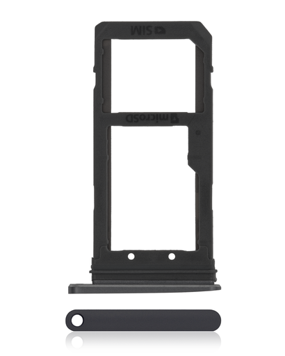 Single Sim Card Tray Compatible For Samsung Galaxy S7 (Black Onyx)