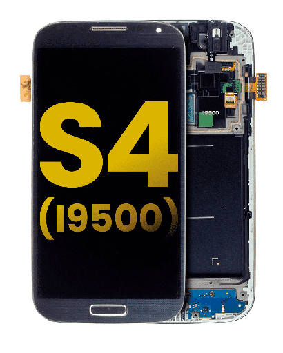 OLED Assembly With Frame Compatible For Samsung Galaxy S4 (i9500) (International Version) (Refurbished) (Black)