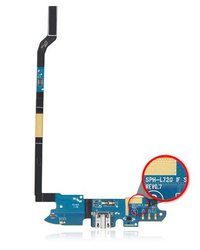 Charging Port Flex Cable Compatible For Samsung Galaxy S4 (L720) (Sprint)