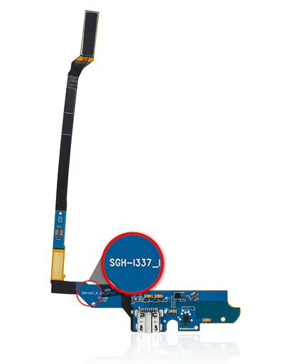 Charging Port Flex Cable Compatible For Samsung Galaxy S4 (i337) (AT&amp;T)