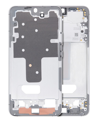 Mid-Frame Housing Compatible For Samsung Galaxy S22 Plus 5G (International Version) (White)