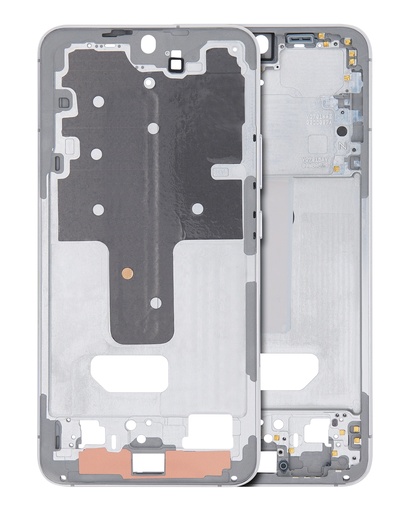 Mid-Frame Housing Compatible For Samsung Galaxy S22 Plus 5G (US Version) (White)
