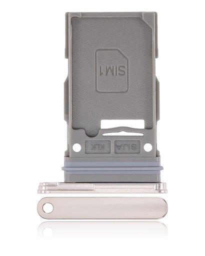 Single Sim Card Tray Compatible For Samsung Galaxy S22 5G / S22 Plus 5G (Pink Gold)